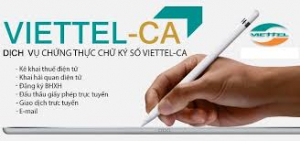Chữ ký số điện tử - Viettel